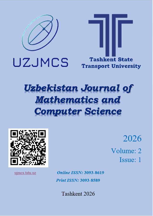 					Показать Том 2 № 1 (2026): UJMCS
				